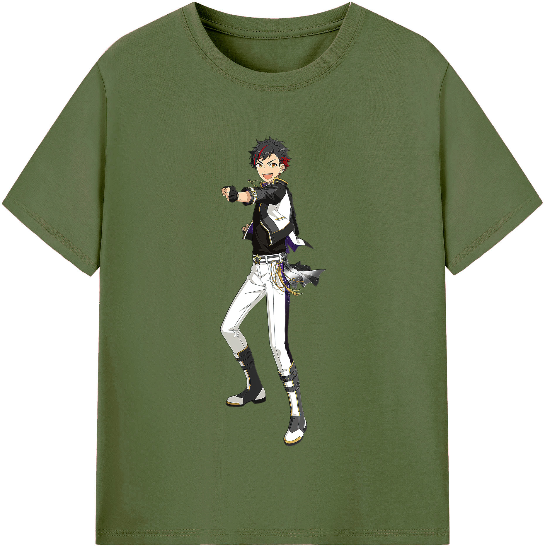 （画像用） あんさんぶるスターズ! Ensemble Stars 綿100％半袖Tシャツ（フロントプリント）
